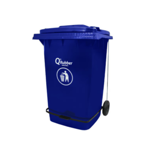 Contenedor basura Qrubber 360 L azul