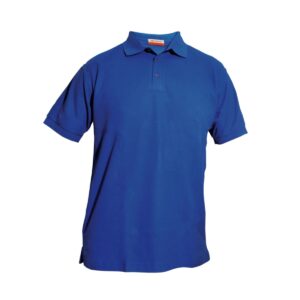 Polera Kbeen piqué K-Fit azul rey manga corta