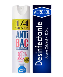 Desinfectante Antibac aerosol original 220 ml
