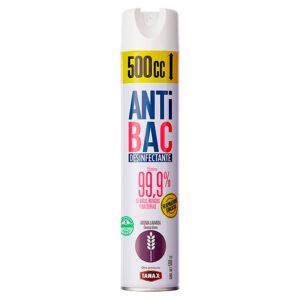 Desinfectante Antibac aerosol lavanda 500 ml