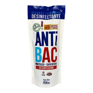 Desinfectante multiuso Antibac líquido doypack 450 ml