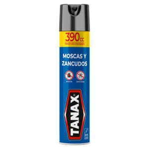 Insecticida Tanax aerosol moscas y zancudos 390 ml
