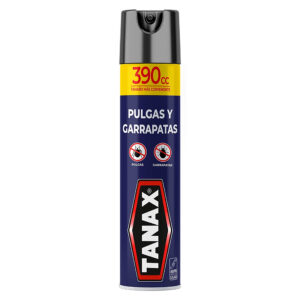 Insecticida Tanax aerosol pulgas y garrapatas 390 ml