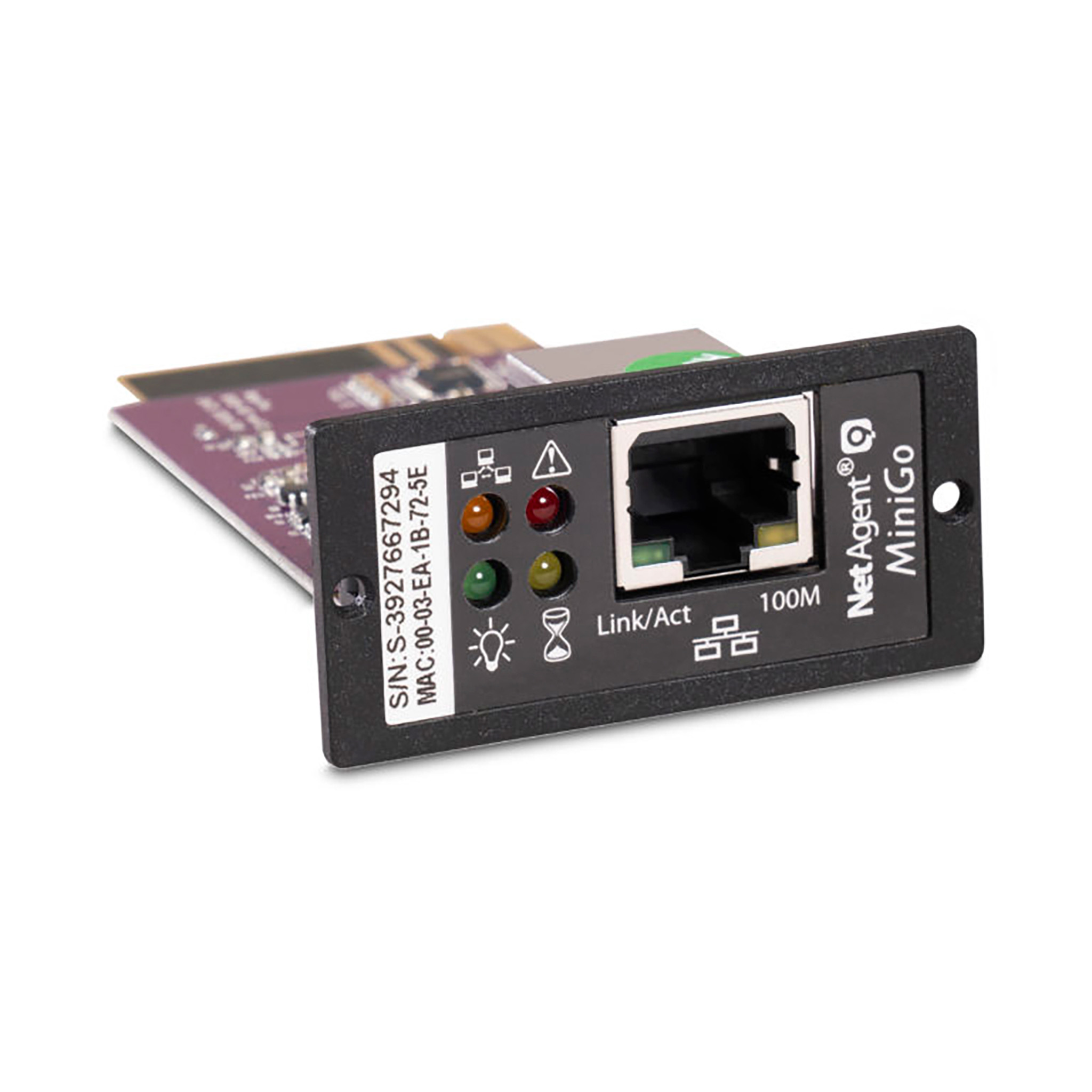 Tarjeta SNMP Enersafe para monitoreo remoto sin USB